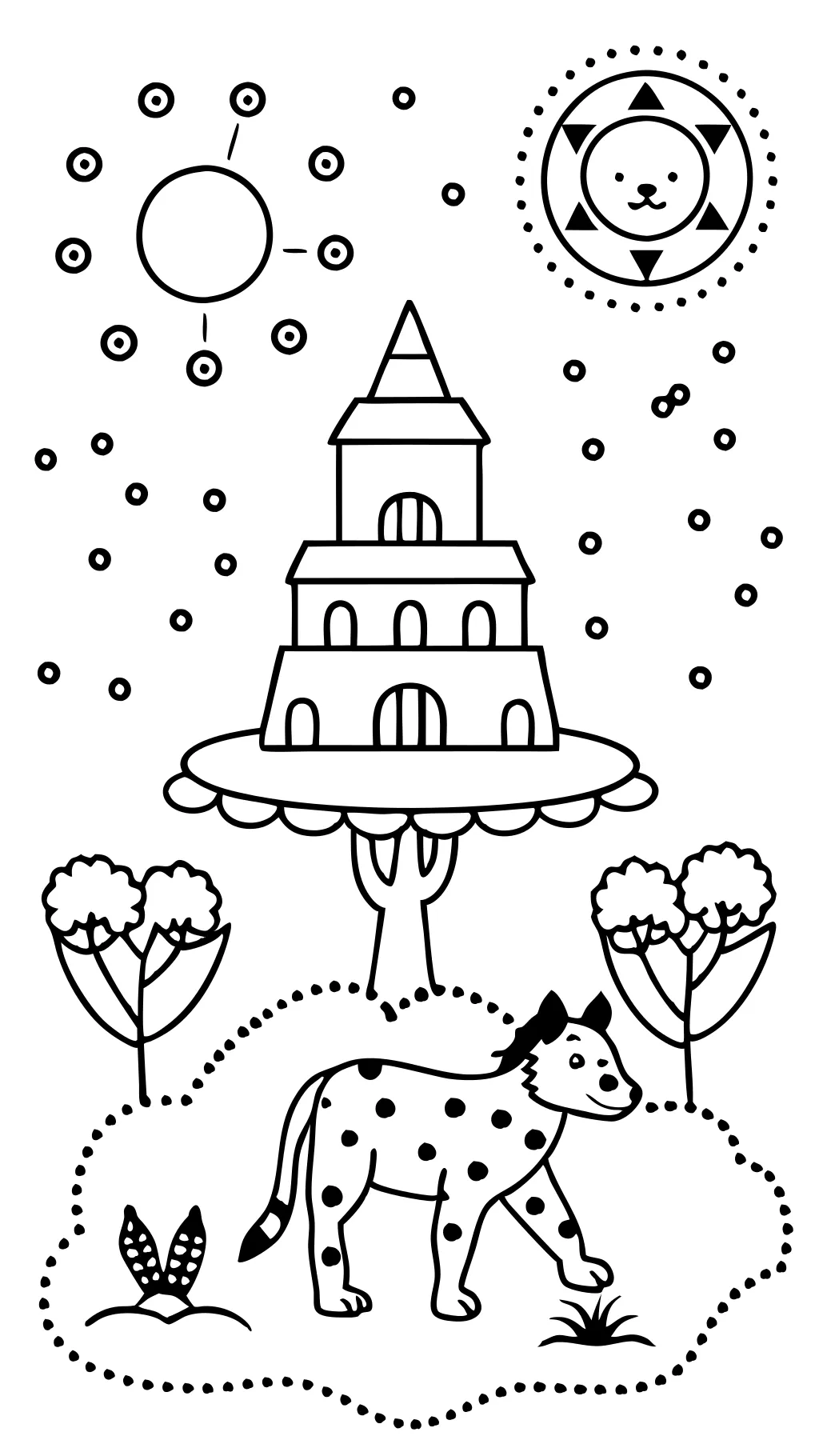 dot coloring pages printable